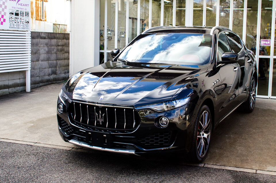 GENESISコーティングを施工したMaserati levante