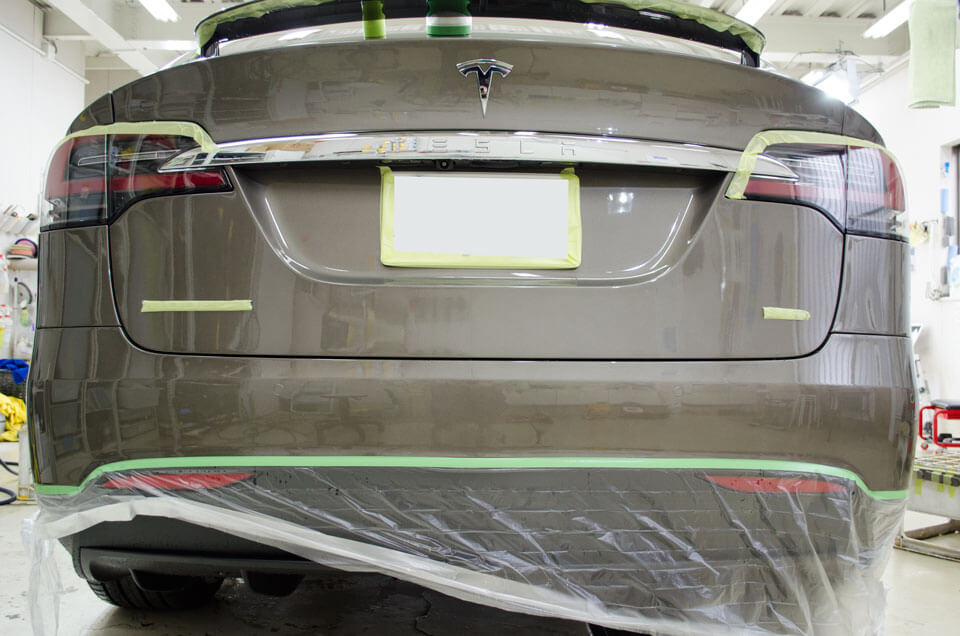 tesla model coating