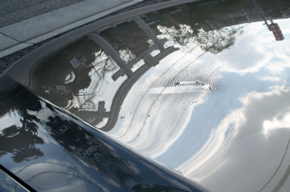 tesla model coating after
