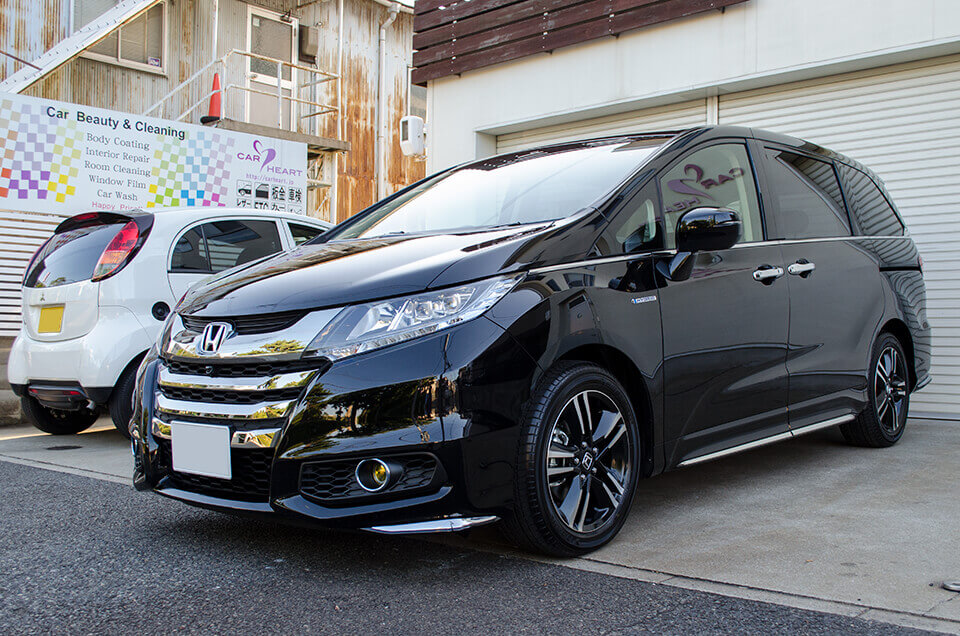 ジェネシスガラスコーティングを施工したHONDA ODYSSEY