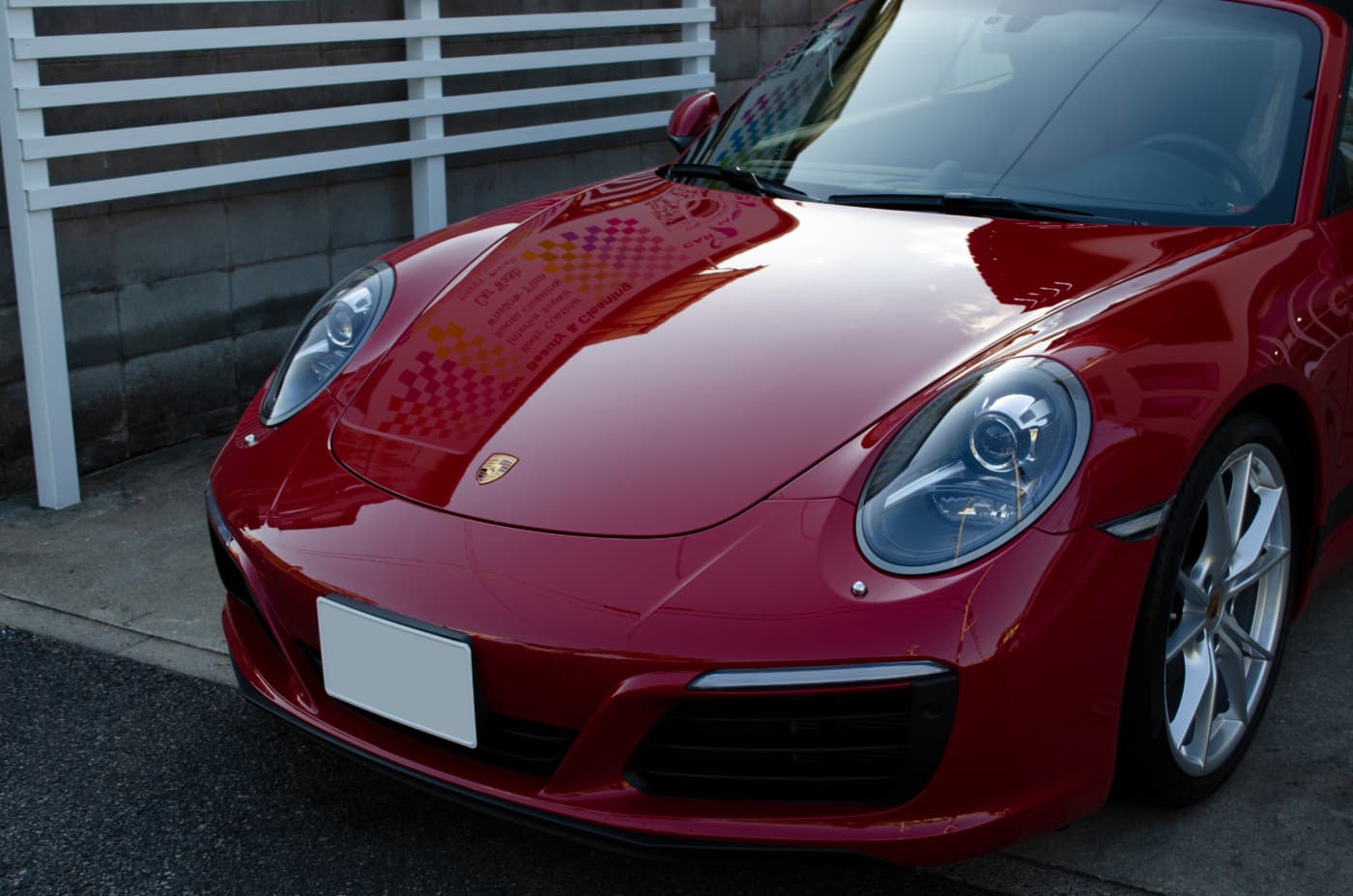 GENESIS STELLA ガラスコーティングとレザーコーティングを施工したPORSCHE 911 Carrera Cabriolet