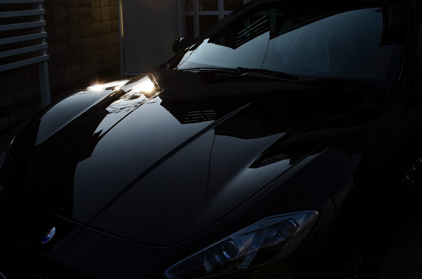 KUBEBOND DIAMOND9Hナノセラミックコーティングを施工したMaserati Gran Turismo