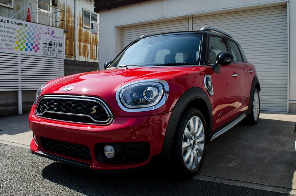 GENESISガラスコーティングを施工したMINI F60 SE