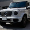 コーティングやプロテクションフィルムを施工したMercedes-Benz G450d (W465) オパリスホワイト