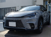 コーティングやラッピングフィルム、プロテクションフィルムを施工したLEXUS LBX アストログレーメタリック(1H5)