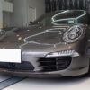 コーティングを施工したPORSCHE 911 タルガ 4S アゲートグレー