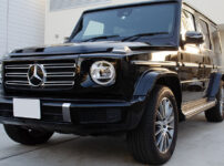 電動サイドステップを取り付けたMercedes-Benz G400d (W463A)
