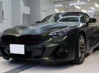 コーティングを施工したBMW Z4(G29) フローズンディープグリーン