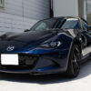 コーティング、プロテクションフィルム、ウィンドウフィルムを施工したMAZDA ROADSTER ディープクリスタルブルーマイカ