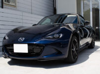 コーティング、プロテクションフィルム、ウィンドウフィルムを施工したMAZDA ROADSTER ディープクリスタルブルーマイカ
