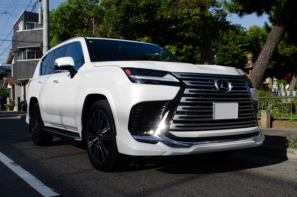 コーティングや各種フィルムを施工したLEXUS LX600