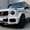 コーティングやプロテクションフィルムを施工したMercedes-Benz G450d オパリスホワイト