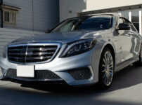 コーティングやクリーニングを行い内外装をリフレッシュしたMercedes-AMG S65 ダイヤモンドシルバー (W222)