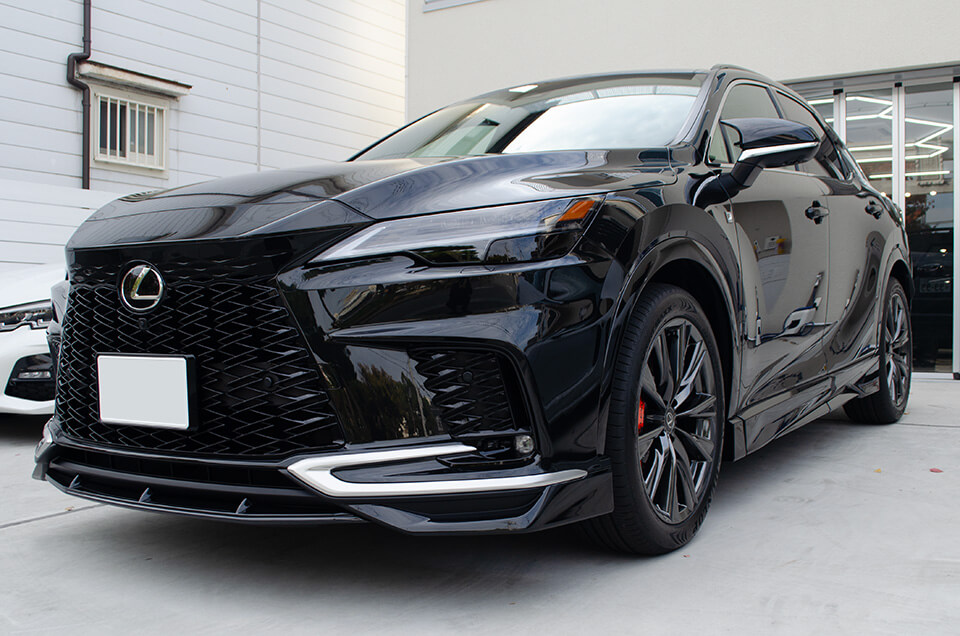 コーティングやスモーク断熱フィルムを施工したLEXUS RX350