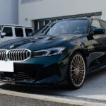 コーティングやプロテクションフィルムを施工したALPINA B3 GT アルピナ・グリーン