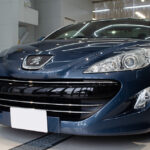コーティングやデントリペアなどの施工を行った2012年式 PEUGEOT RCZ トゥアナケブルー