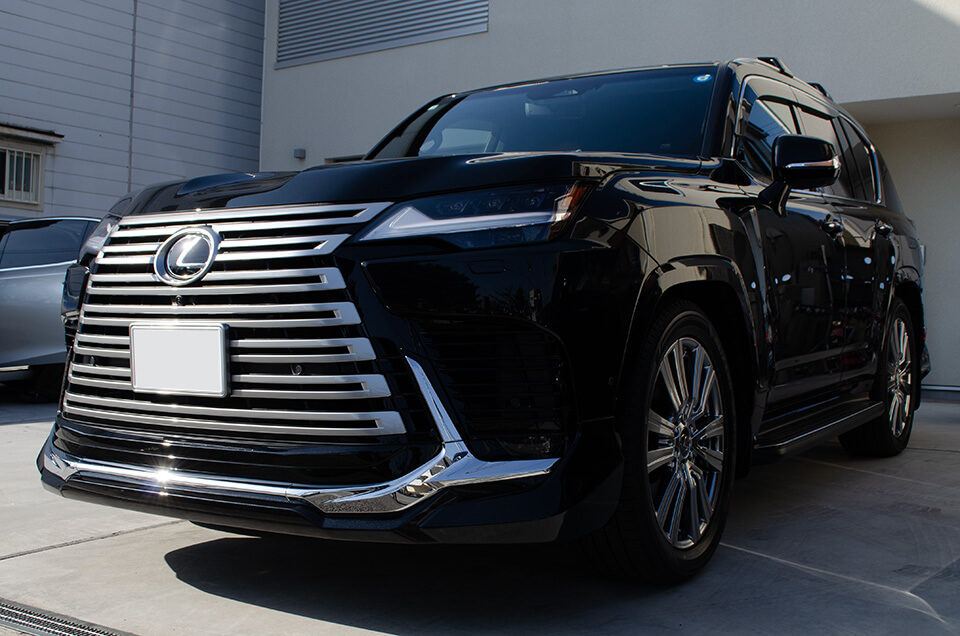 各種コーティングを施工したLEXUS LX700 “EXECUTIVE”
