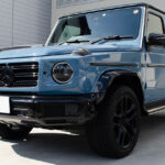 コーティングやルームクリーニングを施工したMercedes-Benz G400d Manufacture Edition プロフェッショナルブルー