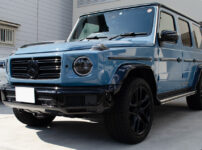 コーティングやルームクリーニングを施工したMercedes-Benz G400d Manufacture Edition プロフェッショナルブルー