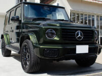 コーティングを施工したMercedes-Benz G450d Manufaktur Olive Metallic