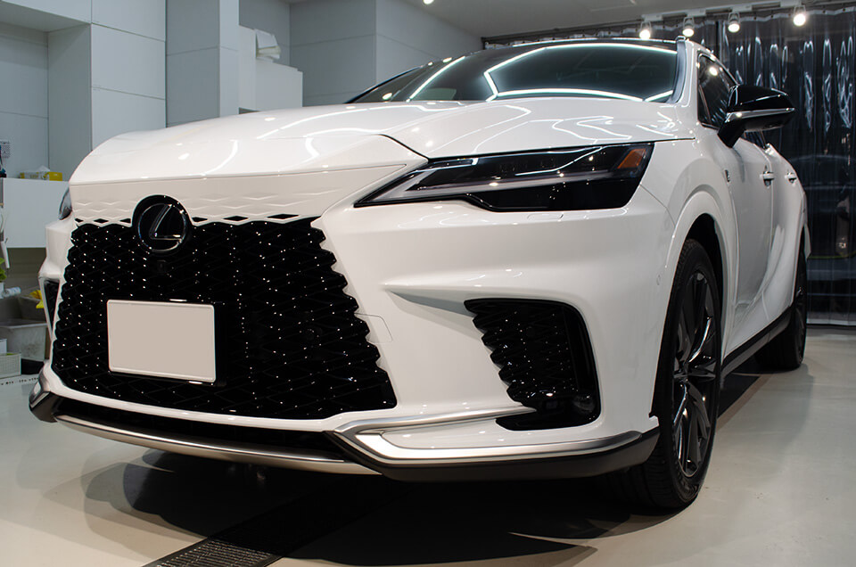 コーティングを施工したLEXUS RX350 AWD ソニッククォーツ