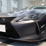 レザーコーティングを施工したLEXUS LC500 ピナクル