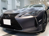 レザーコーティングを施工したLEXUS LC500 ピナクル