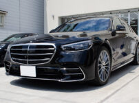 内外装のコーティング、スモーク断熱フィルムを施工したMercedes-Benz S450d (W223) オブシディアンブラック