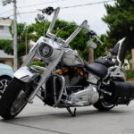 コーティングを施工したHarley-Davidson Fat Boy Gray Ghost