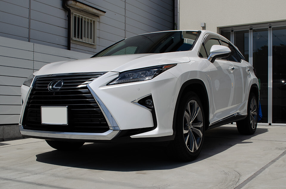 Ultra Coat Magnite セラミックコーティングと研磨を施工した2016年式 LEXUS RX200t ソニッククォーツ(085)