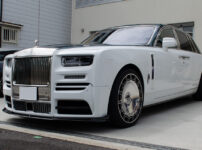 ホイールコーティングやレザーコーティングを施工したロールスロイス ファントム VIII Series II（MANSORY Custom）